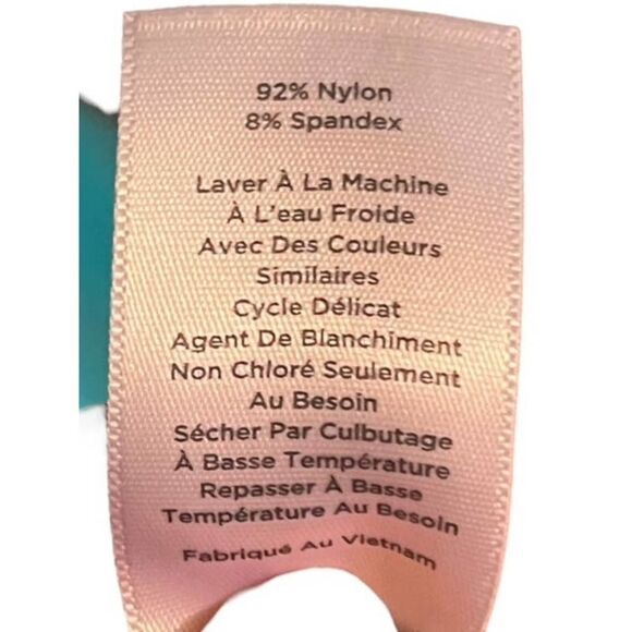 Talbots Aqua Turquoise Blue Dress Plus Size 18 18P Petite Sleeveless V Neck - Picture 7 of 7